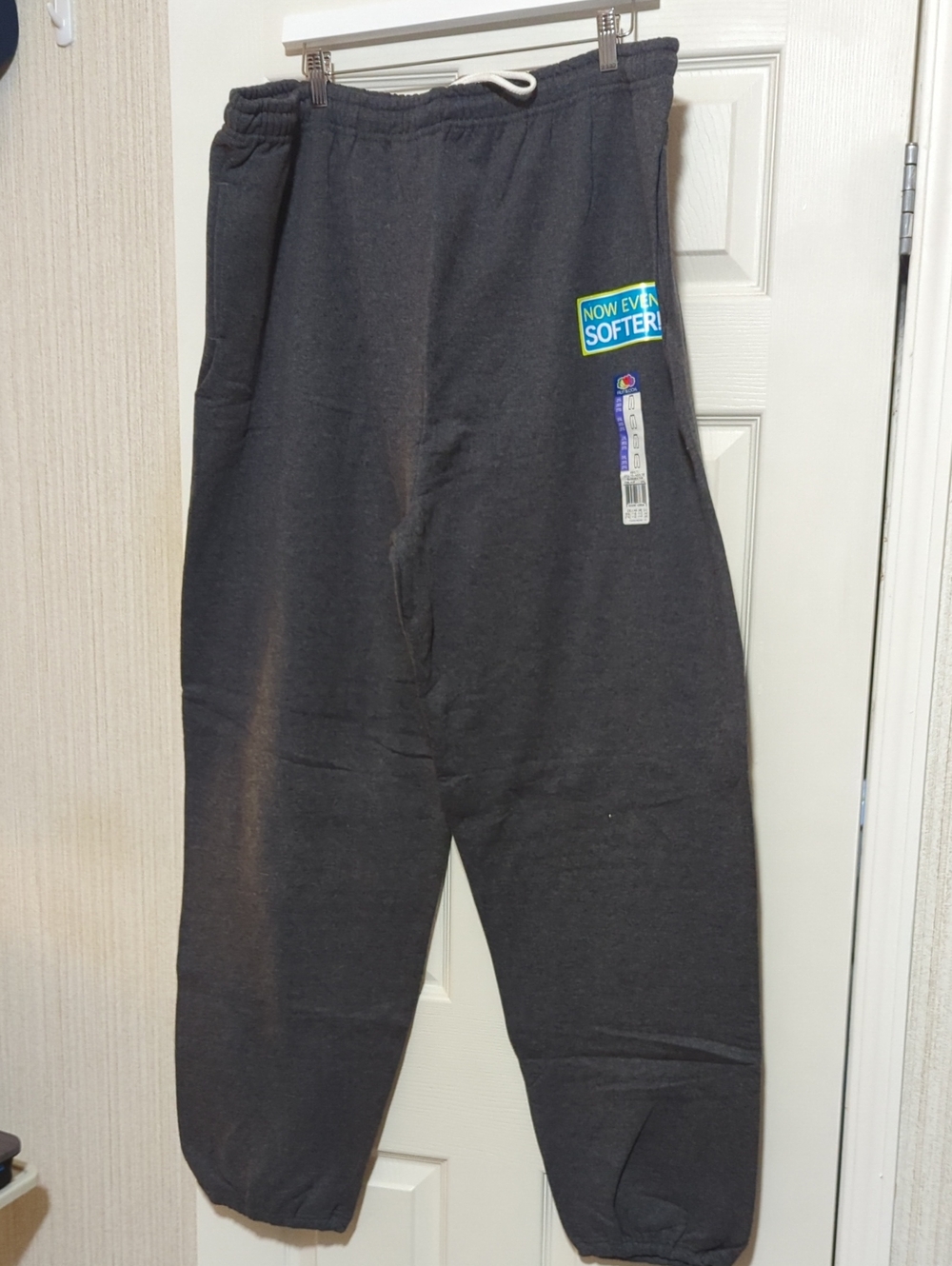 Fruit of the Loom Dark Gray Heather Sweatpants